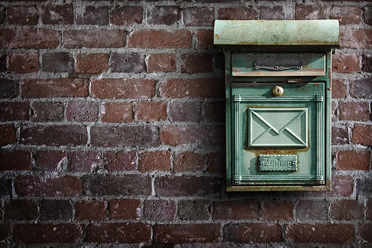 Letter box, wall, post office