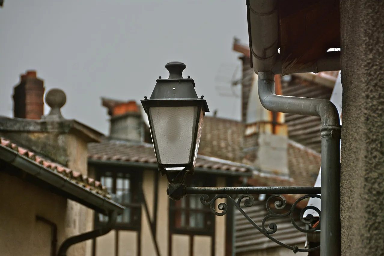 Lantern, floor lamp, street