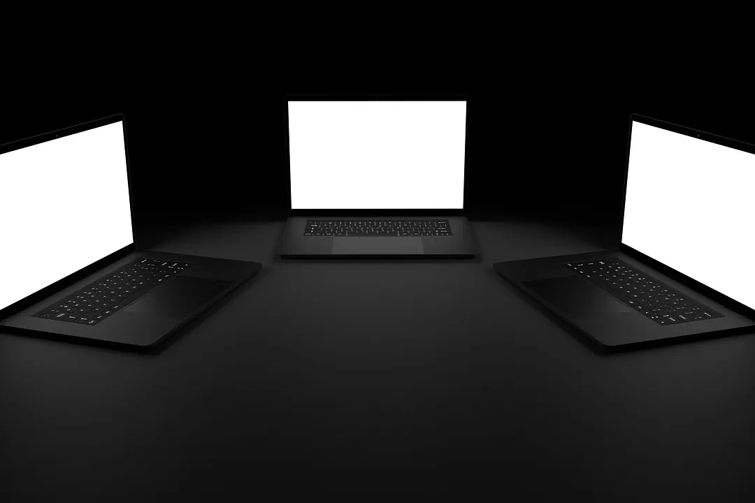 Laptop, screen, keyboard
